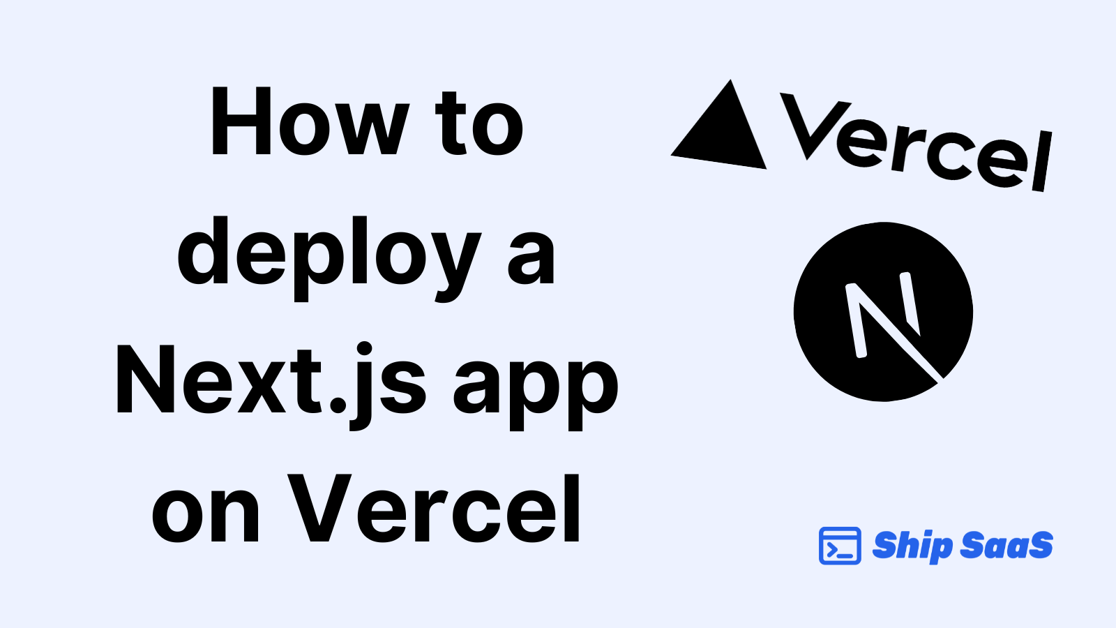 How to deploy a Next.js app on Vercel